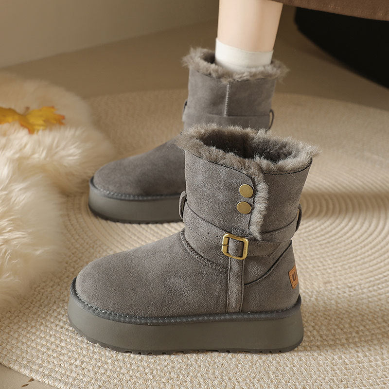 Womens Winter Short Snow Boots