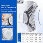 Adjustable Knob Knee Brace with Spring Support — Non-Slip Compression Sports Protector | Left & Right | M–2XL - BsBuy