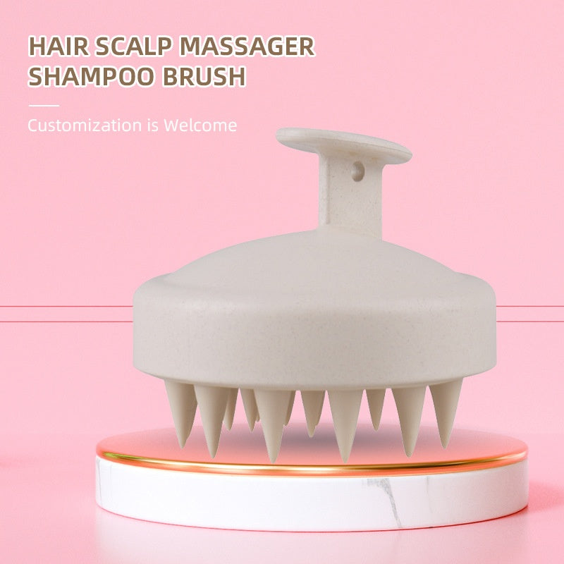 Silicone Scalp Massage & Shampoo Brush | Anti-Itch Hair Wash Brush - BsBuy