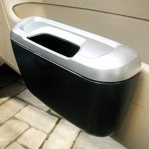 Mini Car Auto Rubbish Dustbin Trash Can Garbage Dust Case Box Car Storage Case Car Trash Bin Car Accessories - BsBuy