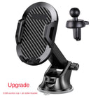 Long Rod Automatic Lock Car Phone Holder — Telescopic Suction Cup & Air Vent Mount | Universal Fit - BsBuy