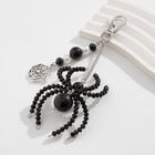 Sunflower Crystal Keychain Set — 3-Piece Pearl, Spider & Floral Accessory Collection - BsBuy