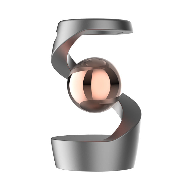 Desktop Floating Gyroscope – Premium Aluminium Alloy Desk Toy & Stress Reliever - BsBuy