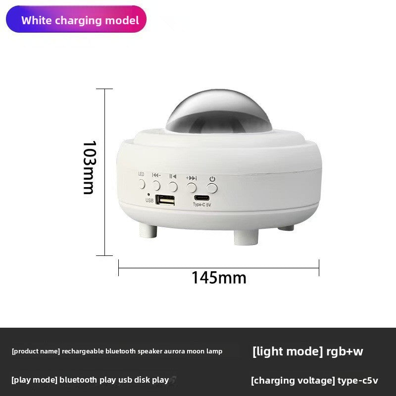 Moon Lamp Star Projector Bluetooth Speaker - BsBuy