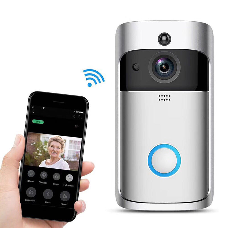 WiFi Smart Video Doorbell with Two-Way Talk - BsBuy