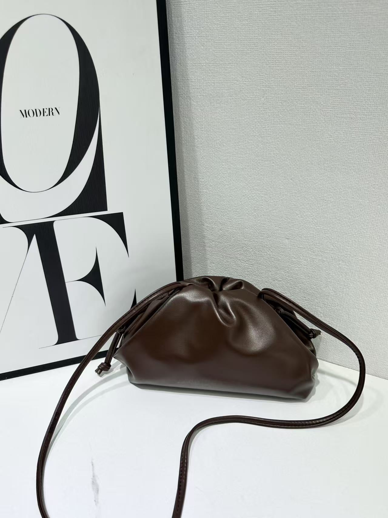 Women’s Pleated Leather Clutch Bag – Versatile Shoulder & Crossbody Bag - BsBuy