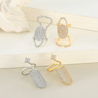 Zircon Nail Ring - BsBuy