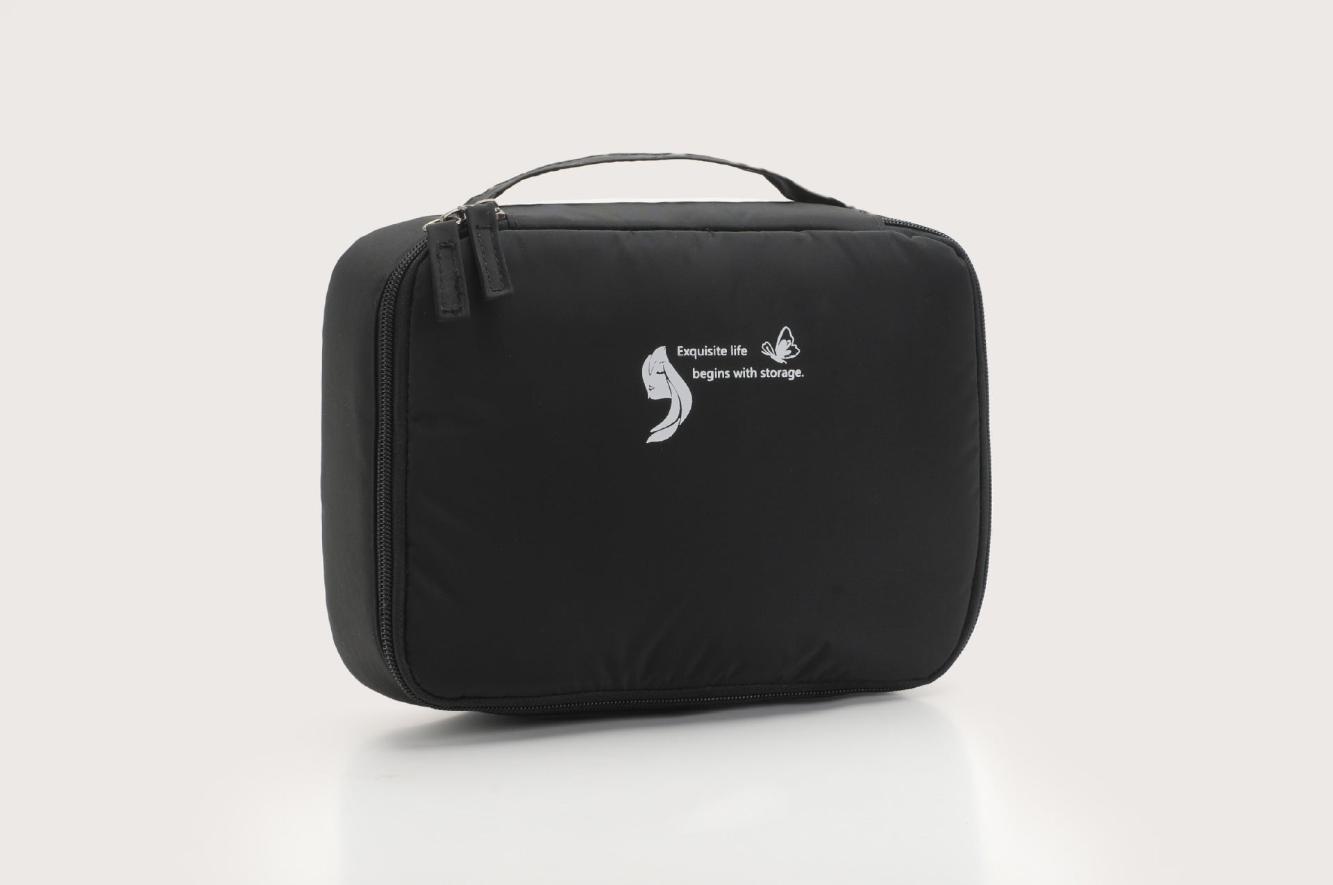 Travel Cosmetic Bag Square Storage Bag Portable Storage Bag Wash Bag Cosmetic Storage Bag - BsBuy