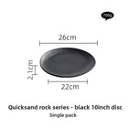 Black and White Ceramic Dishes, Dishes, Home Eating Bowls, Soup Bowls, Fish Plates