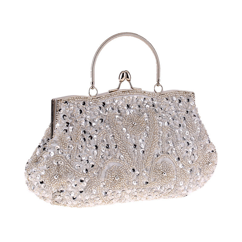 Beaded Bag Evening Bag Cheongsam Perfect Match Retro Bag Bridal Bag Bridesmaid Bag - BsBuy
