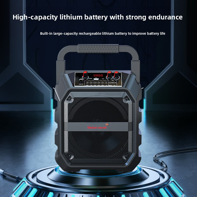 Portable Bluetooth Karaoke Speaker with Audio Interface M15 - BsBuy