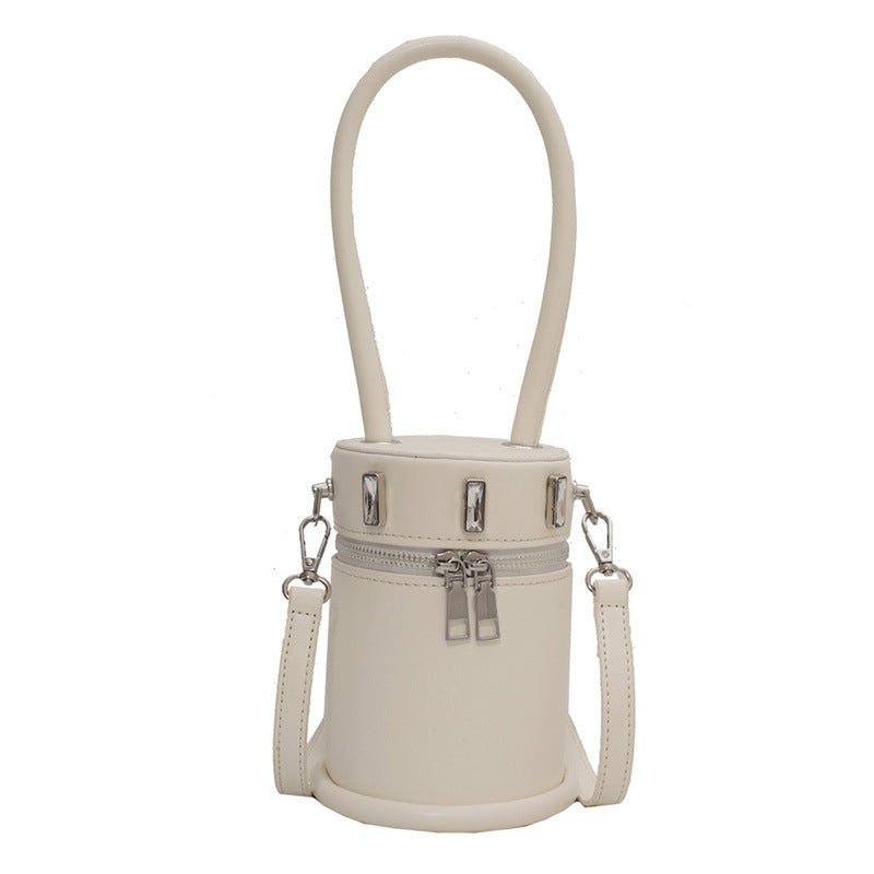 Women's Bag Fashion Handbag Bag New Trend Messenger Bag Cylinder Mobile Phone Bag  Shoulder Bag - BsBuy