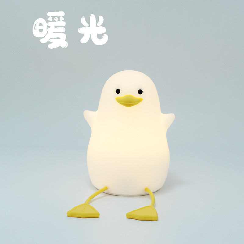 Cute Silicone Night Light – Kawaii Animal Lamp with Colour Changing & Timer - BsBuy