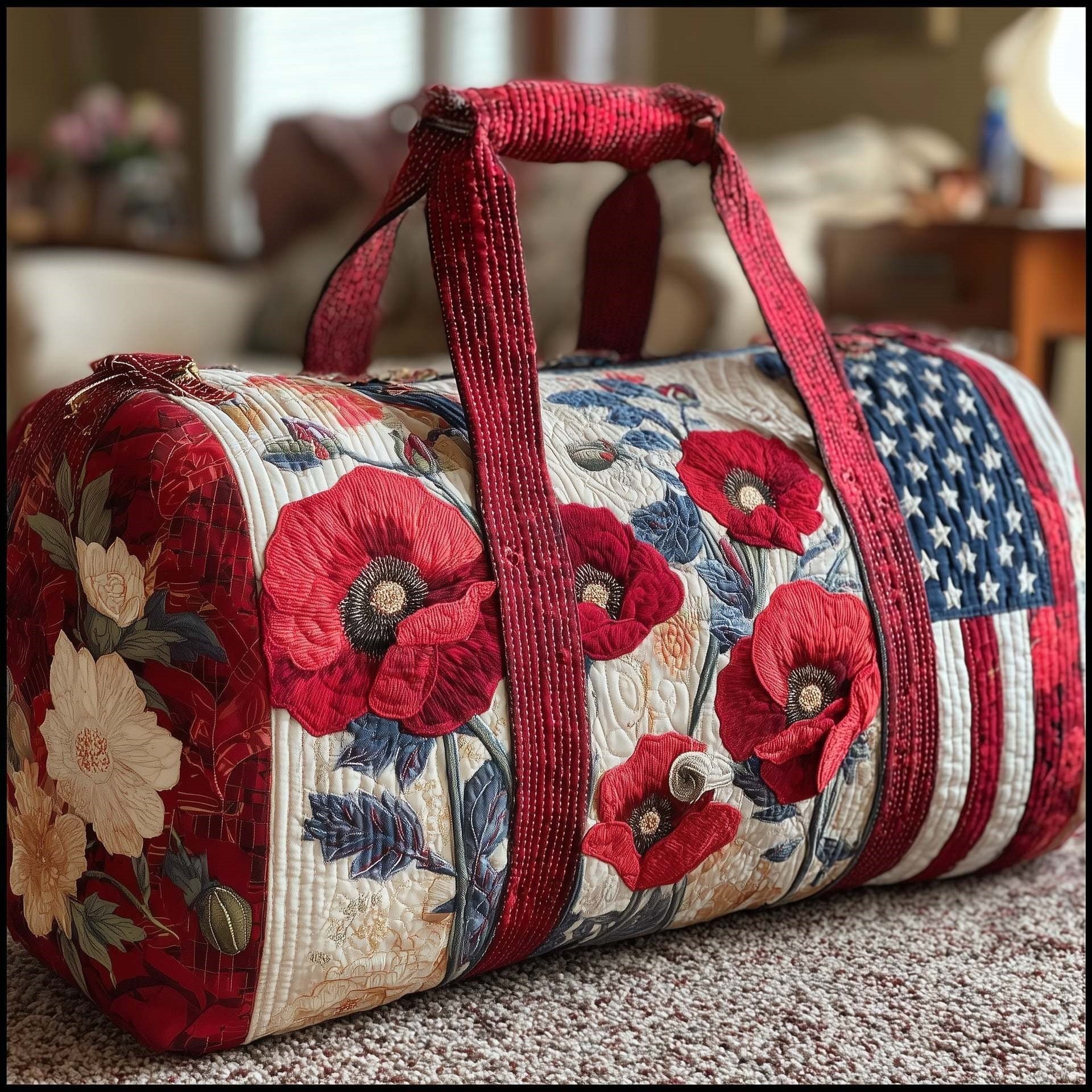 Brand Floral Series Travel Bag