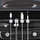 Magnetic Transparent Cable Organiser Clips – Desk & Wall Wire Management | 3-Pack | 6 Colours - BsBuy