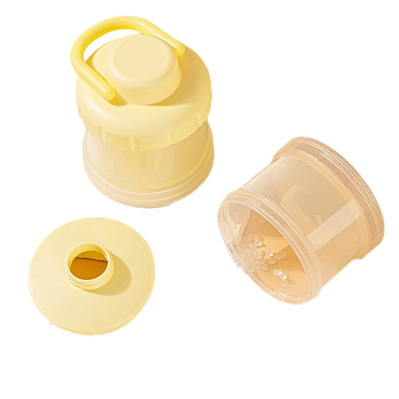 Baby Milk Powder Storage Box — 3-Layer Portable Formula Dispenser - BsBuy