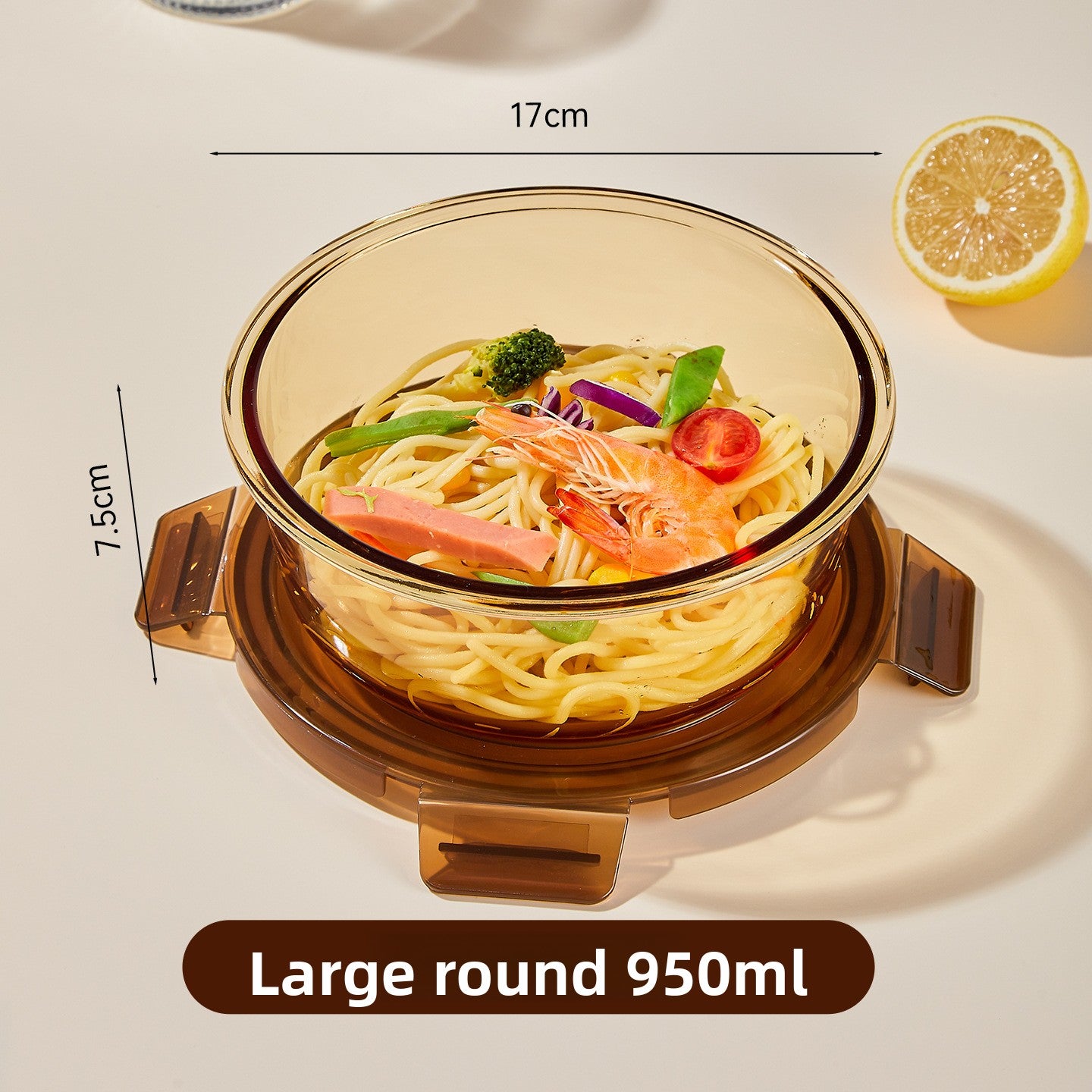 Microwaveable Glass Lunch Box with Lid