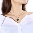 Vnox Cute Cat Openable Heart Pendant for Women Men Necklace Stainless Steel Urn Memorial Pet Cremation Ashes Keepsake Jewelry - BsBuy
