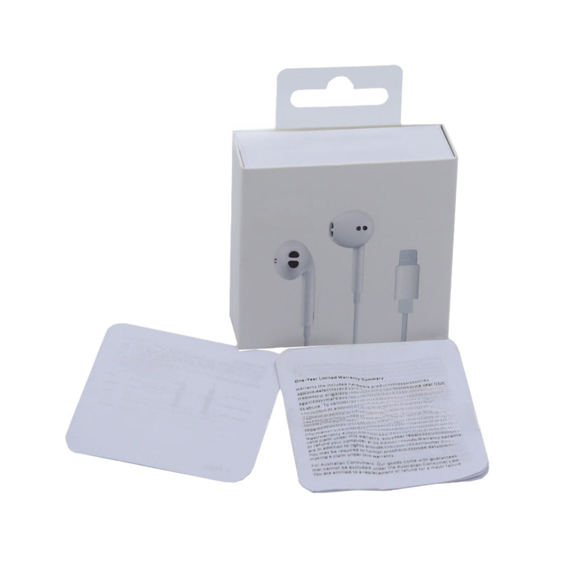 Lightning Wired Headphones for iPhone – 110dB Dynamic Driver In-Ear Earphones (iPhone 7–14) - BsBuy