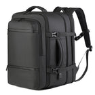 Men’s Leather Business Laptop Backpack – Premium Expandable 36–55L - BsBuy