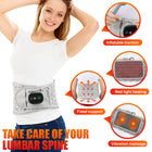 Electric Heating & Massage Waist Belt, Inflatable Airbag Lumbar Support for Back Pain and Posture Correction - BsBuy