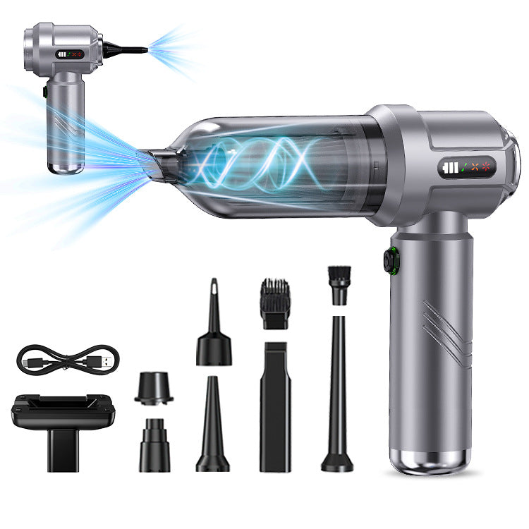 Cordless Handheld Car Vacuum Cleaner & Inflator – Multi-Function Portable - BsBuy
