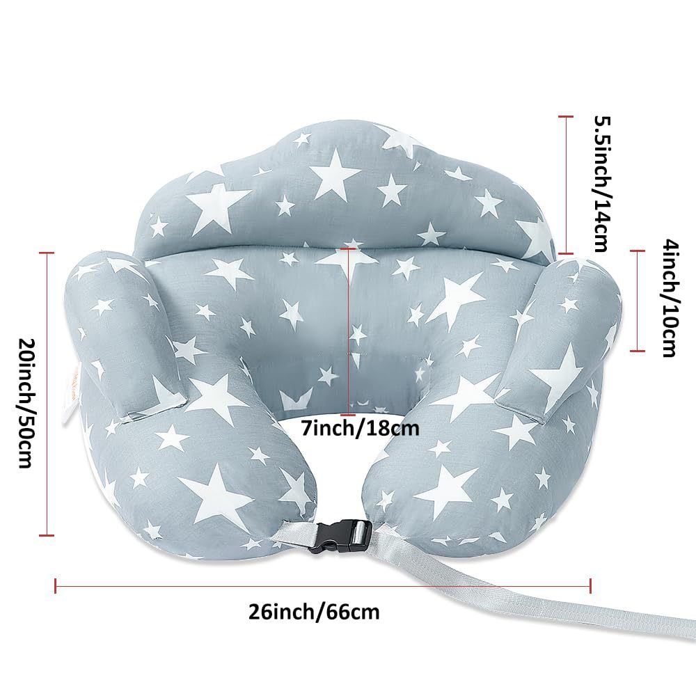 Luxury Nursing Pillow — Ergonomic U-Shape Breastfeeding & Support Cushion - BsBuy