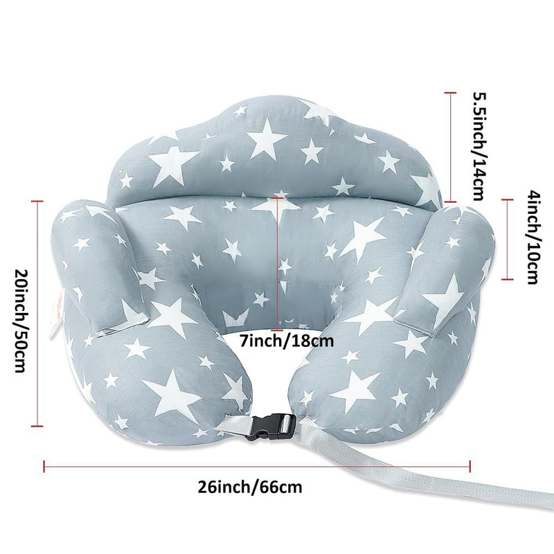 Luxury Nursing Pillow — Ergonomic U-Shape Breastfeeding & Support Cushion - BsBuy