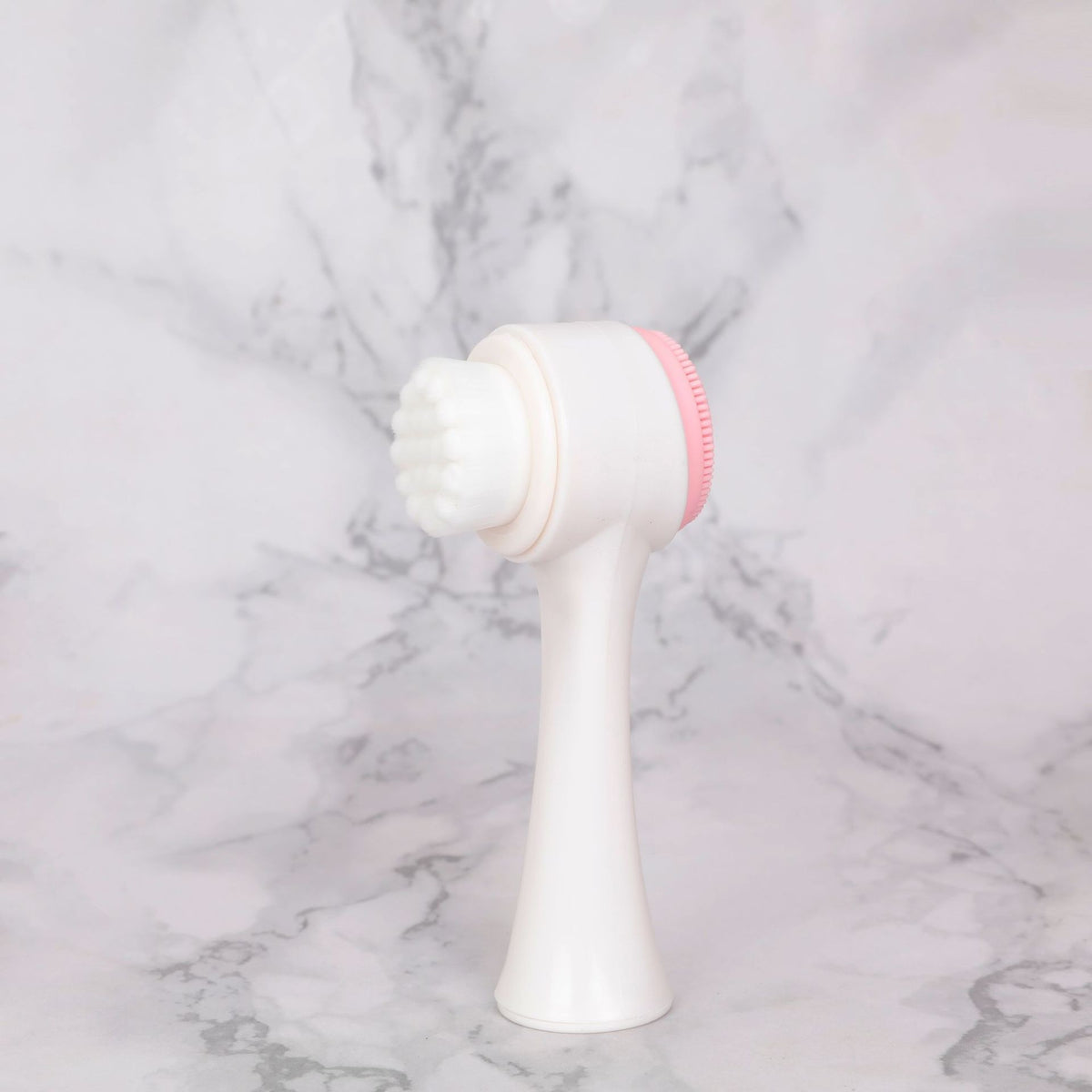 Facial Cleansing Brush – Double-Sided Soft Bristle Silicone - BsBuy