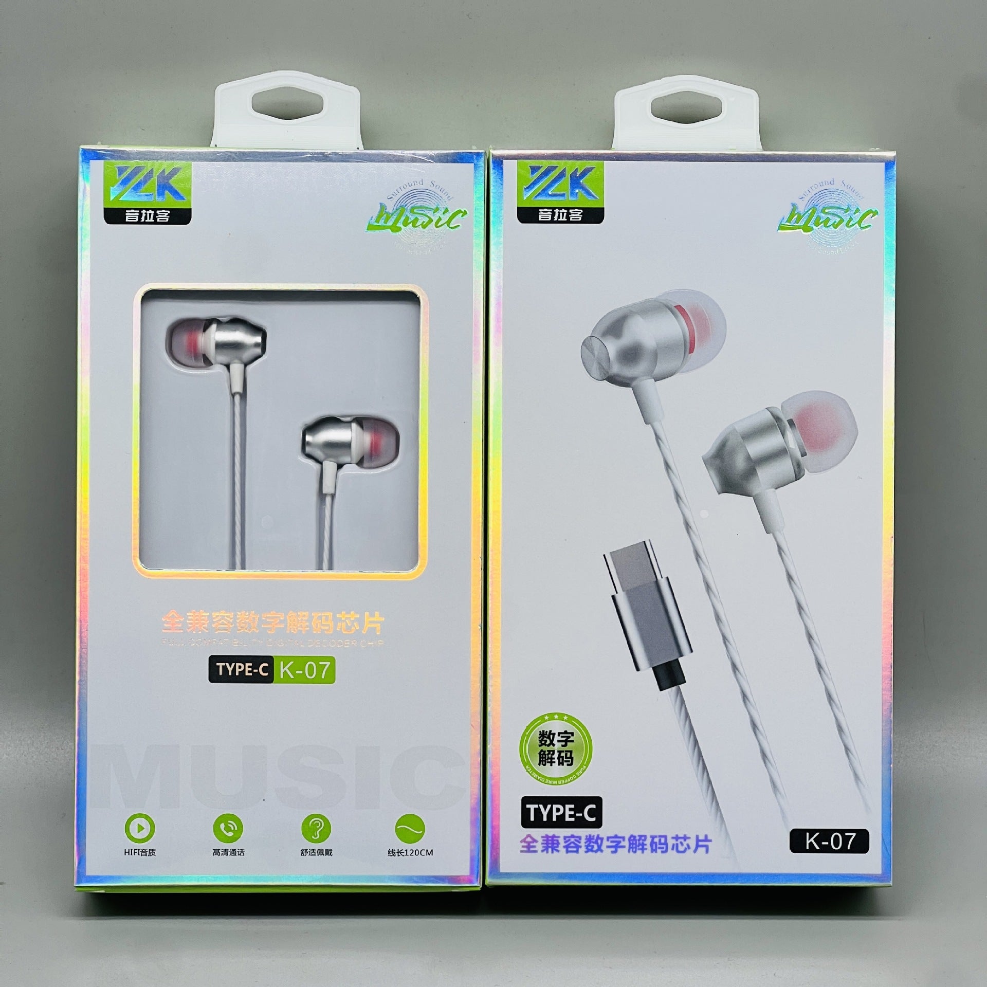 Metal Type-C Wired Earphones with Microphone - BsBuy