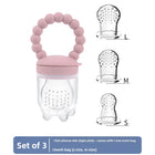 Baby Silicone Fruit Feeder & Teething Pacifier — Safe Food-Grade Soother for 0–3 Years - BsBuy