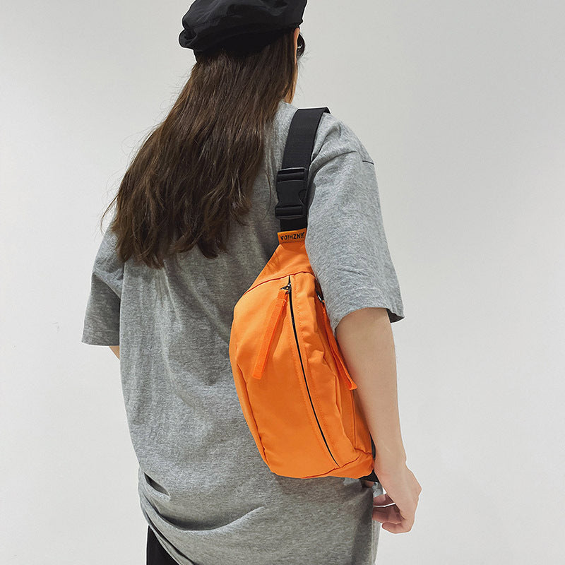 Crossbody bag men's waist bag small shoulder bag women's shoulder bag versatile chest bag - BsBuy
