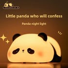 Cute Silicone Night Light – Kawaii Animal Lamp with Colour Changing & Timer - BsBuy