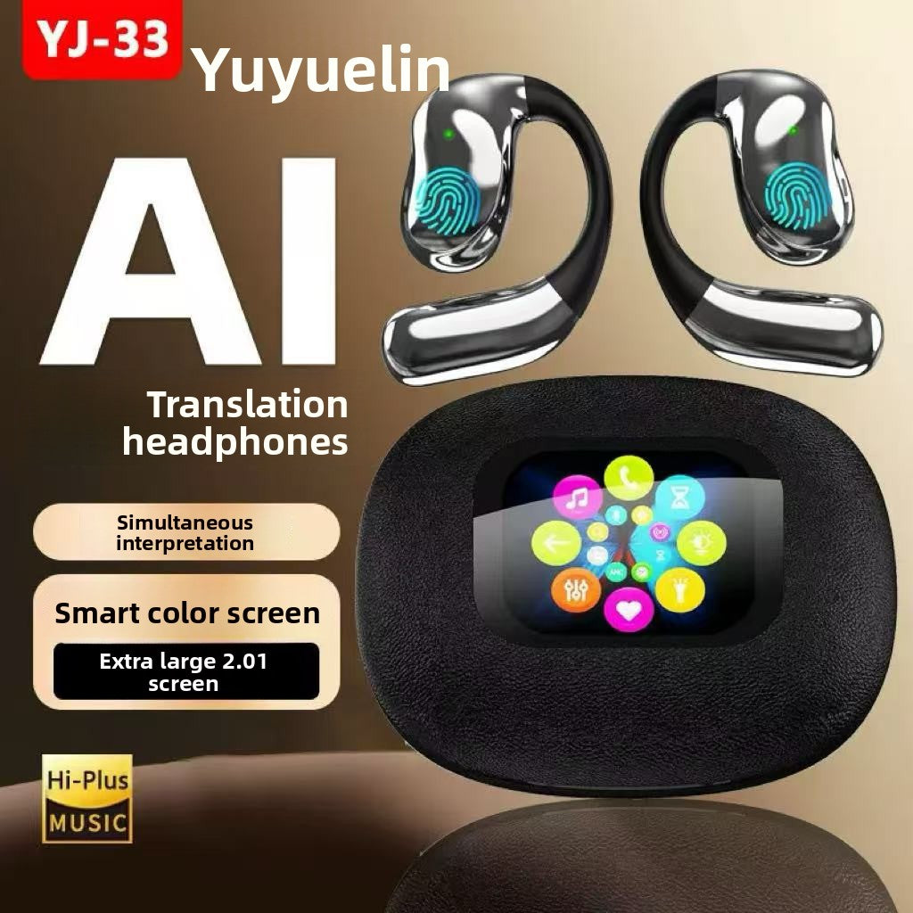 AI Translation Bluetooth Earphones – Real-Time Multilingual Translation & Hi-Fi Sound - BsBuy