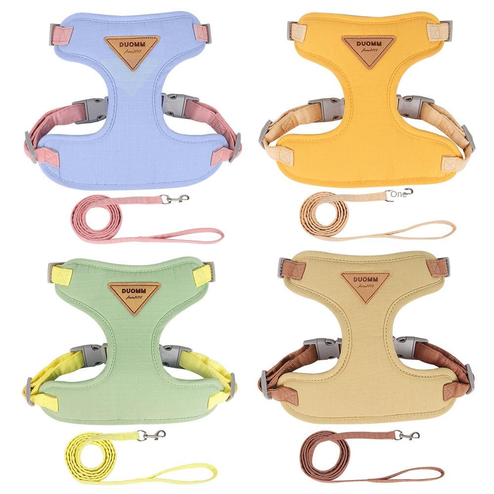 Cat traction rope to prevent breaking free cat chest harness for outdoor walking cat rope - BsBuy