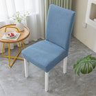 Dining Chair Seat Cushion Cover – Knitted Jacquard Velvet | All Seasons - BsBuy