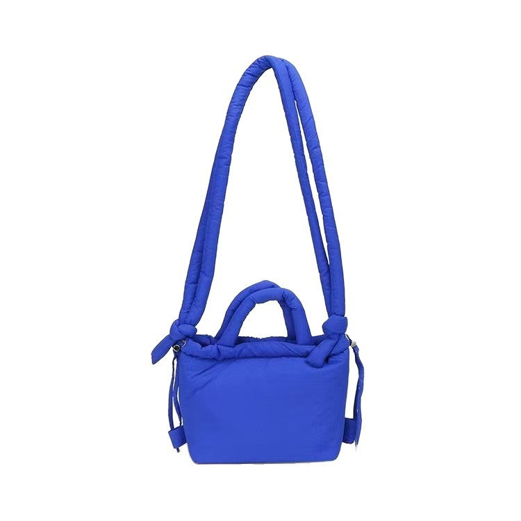 Quilted Nylon Shoulder & Crossbody Bag – Lightweight Dual-Use Everyday Bag - BsBuy