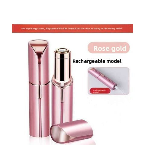 Lipstick Mini Electric Shaver – Portable Hair Removal for Face & Body - BsBuy