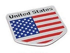 National Flag Car Sticker – Alloy Metal Badge Decoration - BsBuy