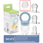 Baby Silicone Fruit Feeder & Teething Pacifier — Safe Food-Grade Soother for 0–3 Years - BsBuy