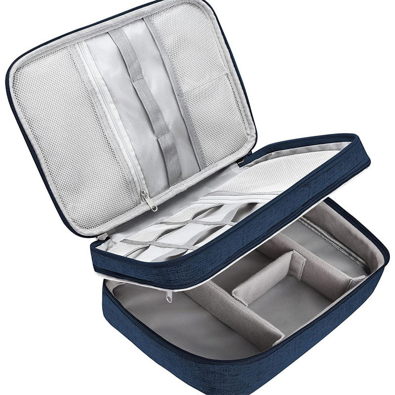Waterproof Travel Cable Organizer Bag – Keep Your Tech Tangle-Free - BsBuy