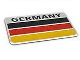 National Flag Car Sticker – Alloy Metal Badge Decoration - BsBuy
