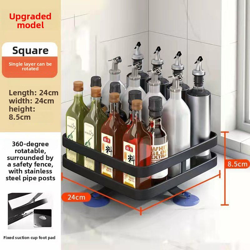 Rotating Kitchen Seasoning Storage Rack - BsBuy