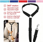 Pet Car Safety Belt & Dog Rear Seat Harness – Adjustable Nylon Lead - BsBuy