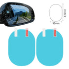 2PCS Car Mirror Window Clear Film Anti Dazzle Car Rearview Mirror Protective Film Waterproof Rainproof Anti Fog Car Sticker - BsBuy