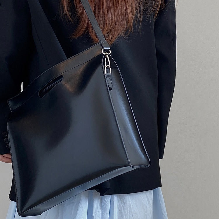 Bag for women simple official document tote bag computer bag handbag shoulder bag crossbody bag large bag - BsBuy