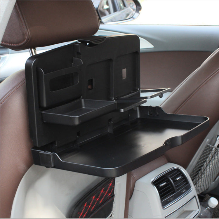 Car Seat Back Tray & Organiser – Multi-Compartment Dining & Storage Table - BsBuy