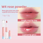 Dual-ended lip gloss with mirror-like shine and non-transfer formula - BsBuy