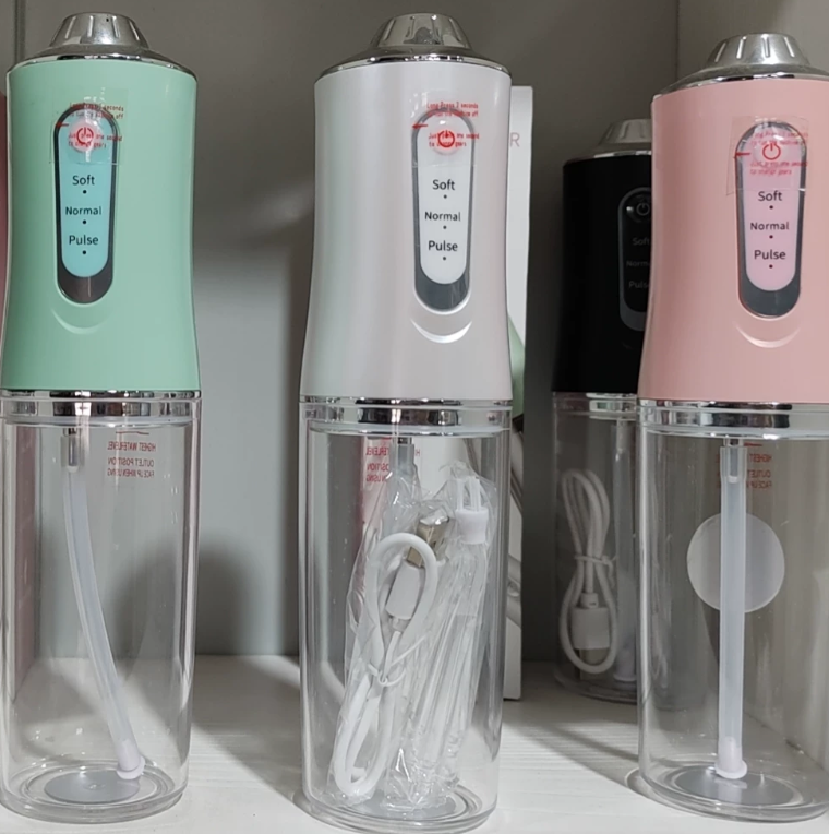 Electric Dental Flosser & Portable Oral Irrigator – IPX6 Waterproof, 15+ Day Battery | 4 Colours