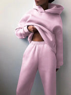 Womens Long Sleeve Sweatshirt Pants Set